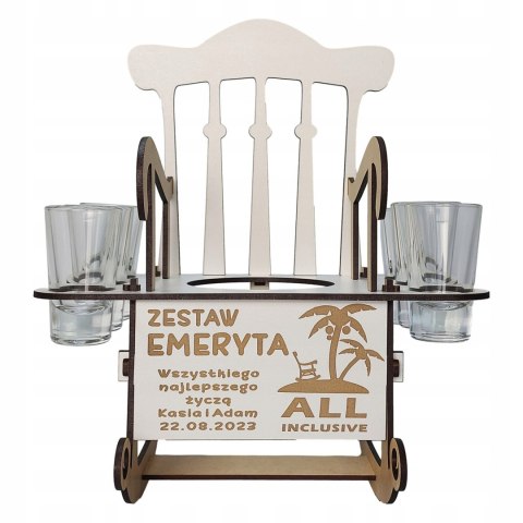 FOTEL BUJANY EMERYTURA prezent dla Dziadka Babci