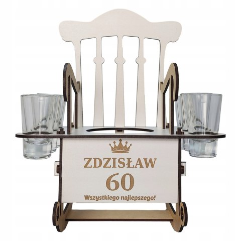 FOTEL BUJANY prezent dla Mamy Taty Babci Dziadka Emerytura urodziny 50 60