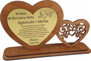 PREZENT PODZIĘKOWANIE NA ROCZNICĘ ŚLUBU ZŁOTE GODY