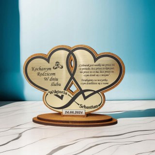 Podziękowanie dla Rodziców na ŚLUB WESELE ROCZNICĘ ZŁOTE GODY