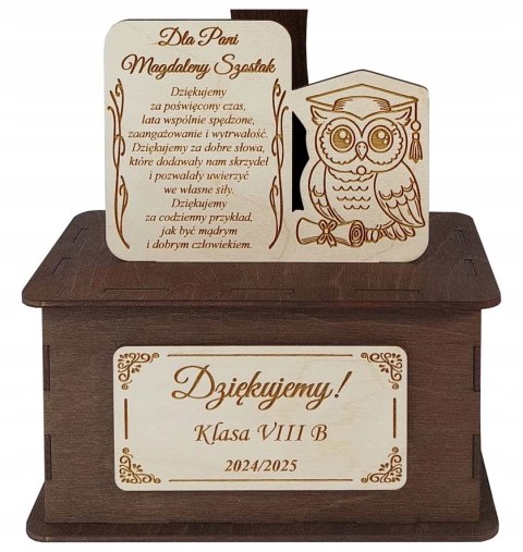 Prezent dla nauczyciela Drzewko z imionami dzieci na zakończenie roku