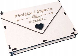 Pudełko koperta na pieniądze Ślub Wesele Pamiątka