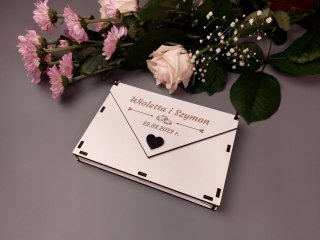 Pudełko koperta na pieniądze Ślub Wesele Pamiątka