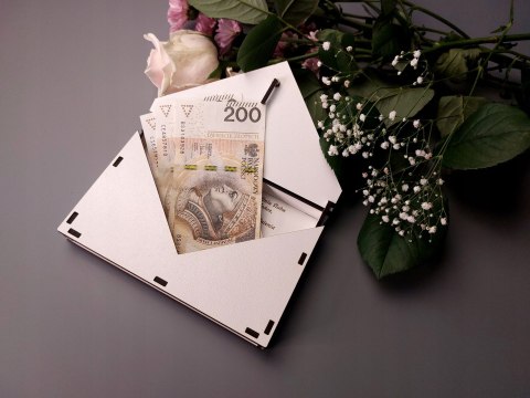 Pudełko koperta na pieniądze Ślub Wesele Pamiątka