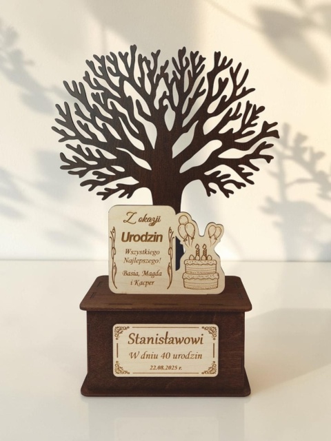Personalizowana statuetka na 50 urodziny taty