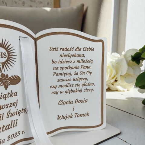 pamiątka komunijna statuetka