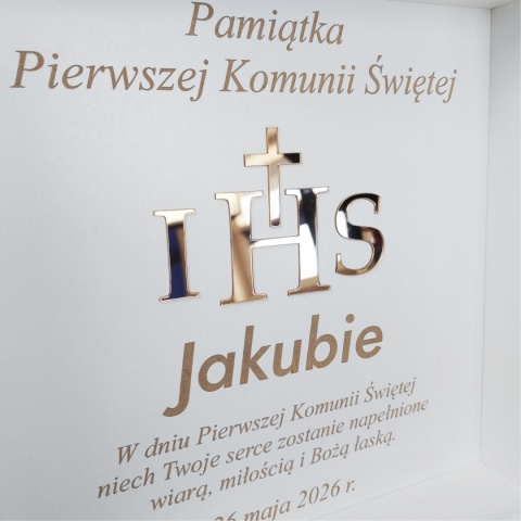 ramka z imieniem dziecka