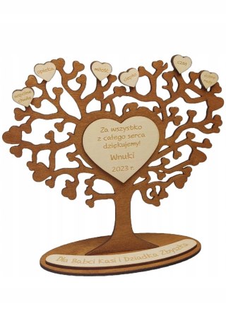 STATUETKA PREZENT NA DZIEŃ BABCI I DZIADKA GRAWER