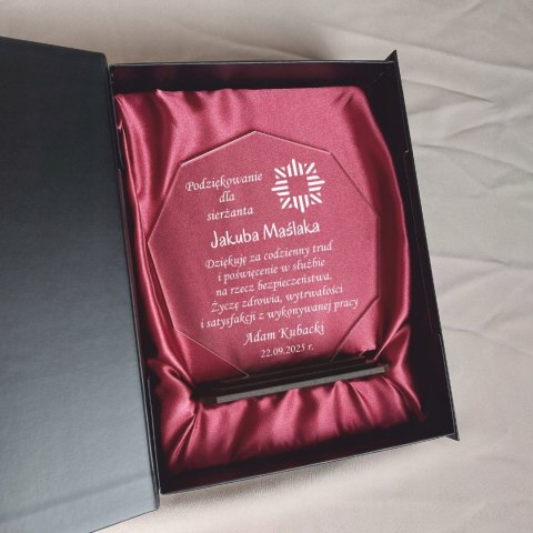 Statuetka Policja prezent dla policjanta podziękowanie nagroda upominek